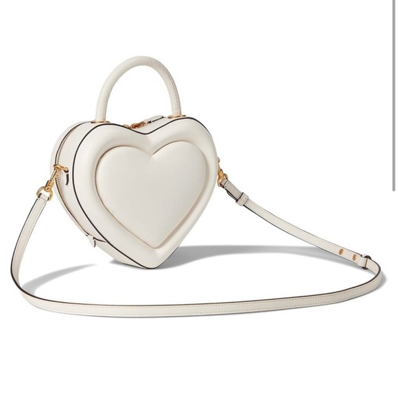 NWT Kate Spade Pitter Patter Smooth 3D Leather Heart Purse - Picture 2 of 8